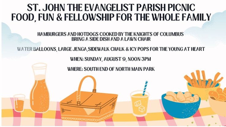 Parish Picnic / Sunday, August 9, 2026